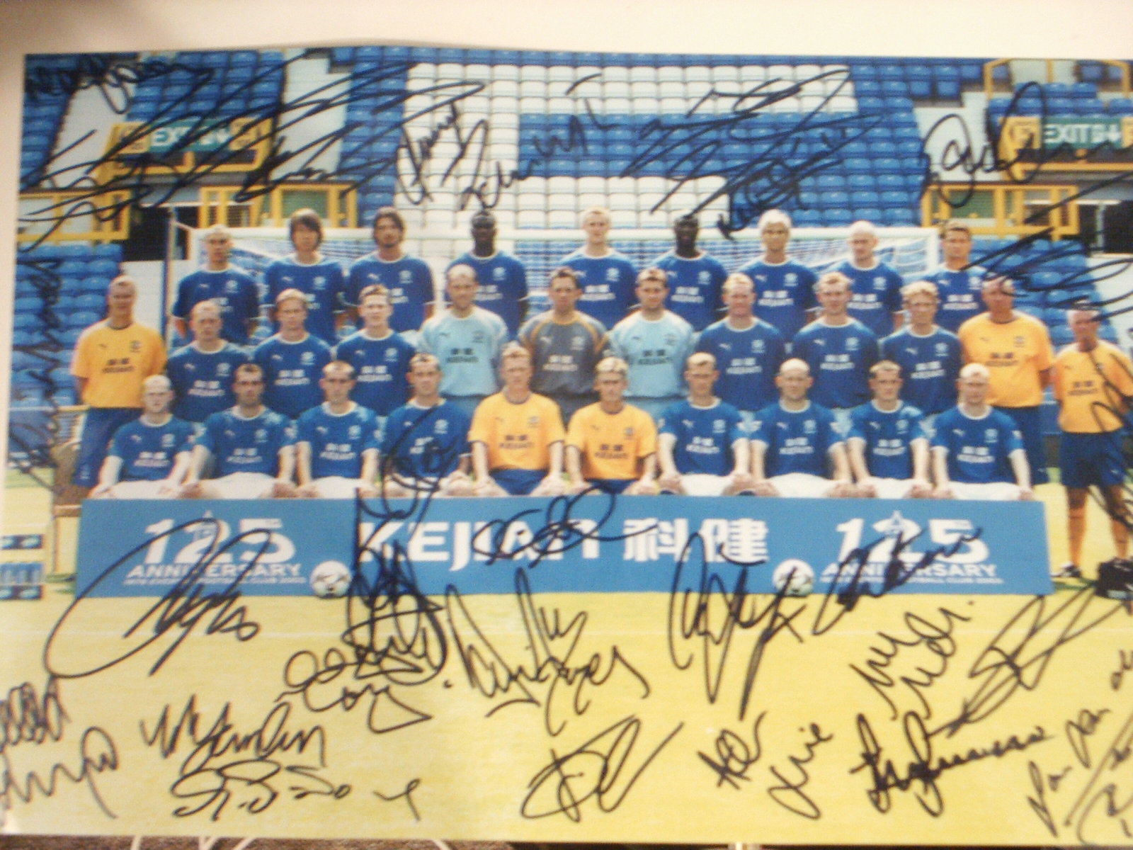 Everton team photo